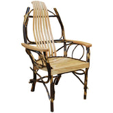 Natural Amish Hickory Arm Chair